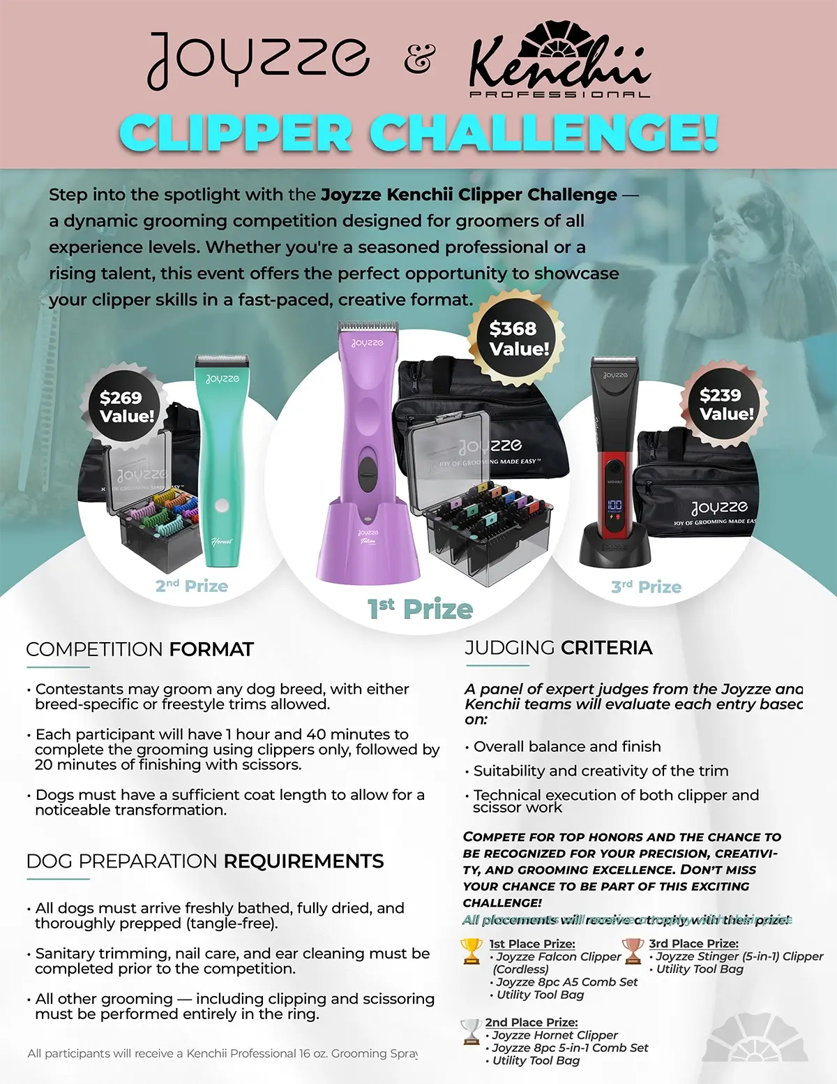 Joyzze Kenchii Clipper Challenge promotional ad